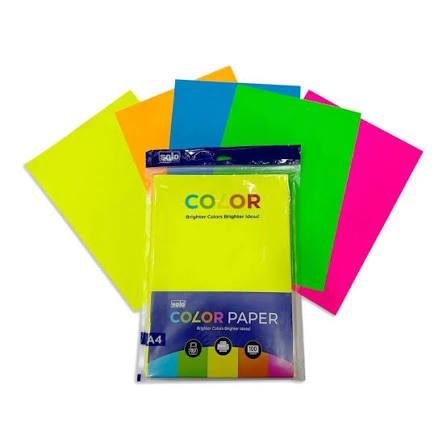 A4 Coloured Sheets